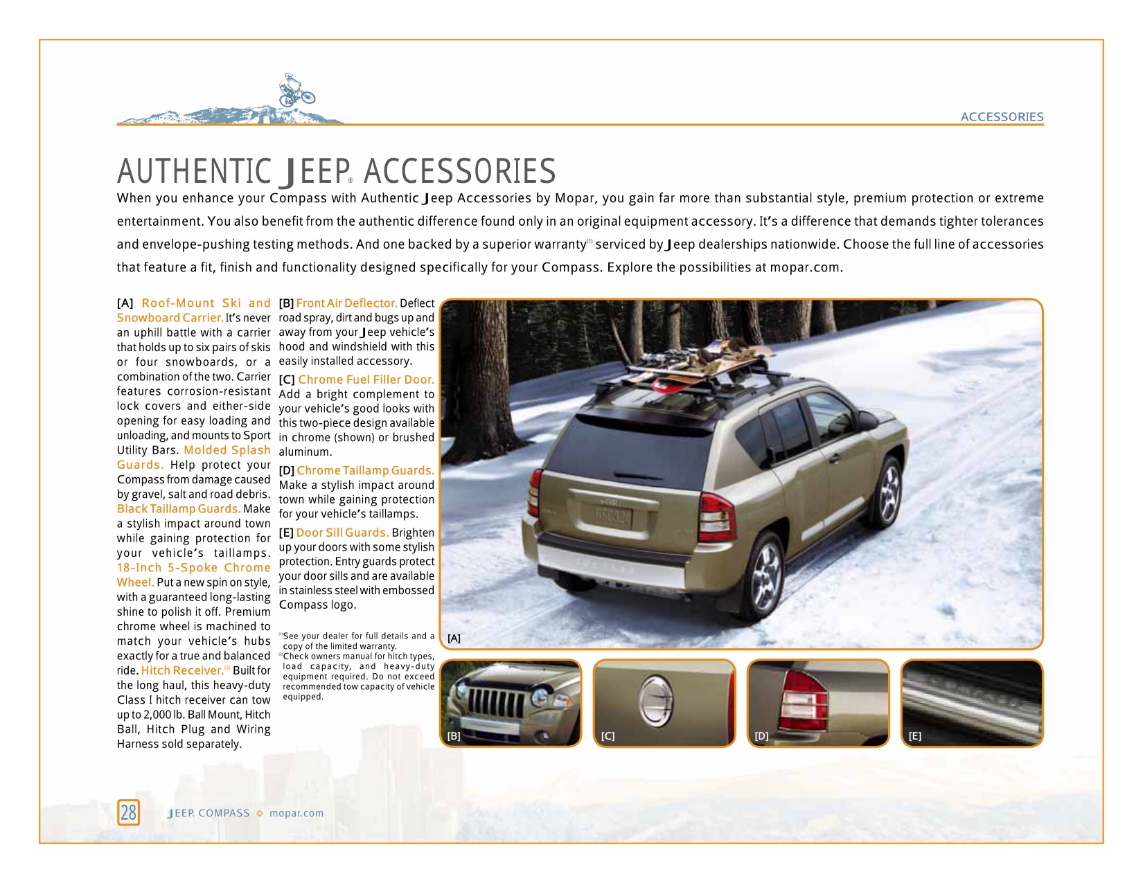 2008 Jeep Compass Brochure Page 22